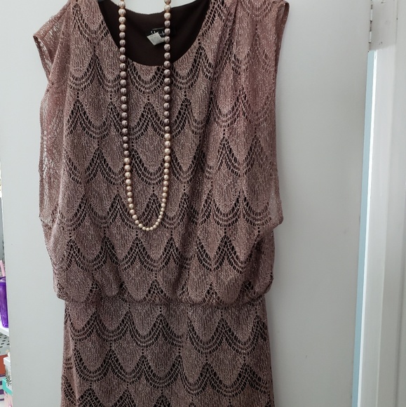 J.L. Fashions Crochet Dress - Picture 1 of 4